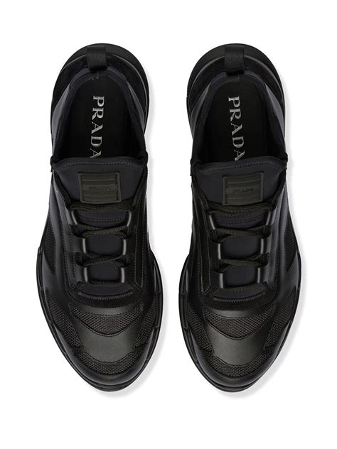 prada mesh panel low-top sneakers|prada chunky sneakers.